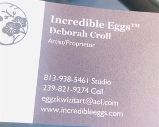 Incredible eggs by Deborah Croll