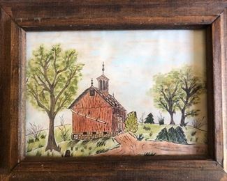 Original artwork signed Deb