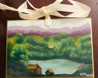 Miniature painting by Kathy Bigham