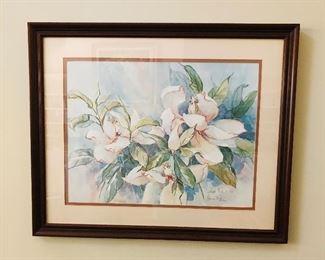 Signed Barbara Mock 1985