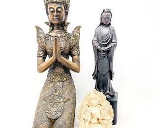 Thai And Tibetian Buddhas