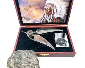 American "Indian" Chief Lot