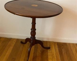 Mahogany occasional table