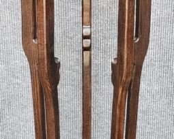 Vintage Tall Asian Carved Plant Display Stand