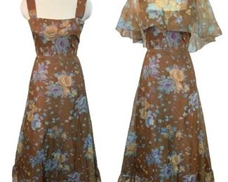 Vintage Lori Deb Original Floral Beauty 