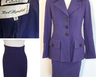 Vintage Stunning Lagerfeld Suit 