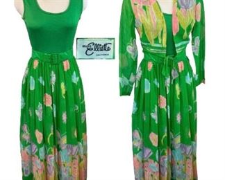 Vintage  Miss Elliette Dress 
