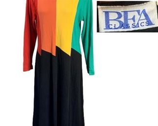 Vintage  80s BFA  Classics Dress 