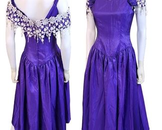 Vintage 80s Gown 