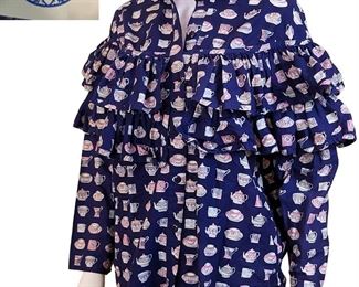 Vintage Fun Print Top 