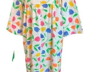 Vintage Zip Front Lounging Robe 