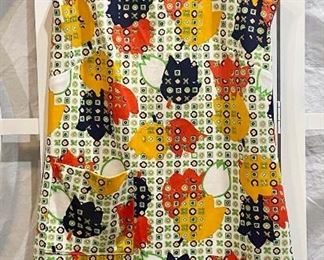 Vintage Print Dress 