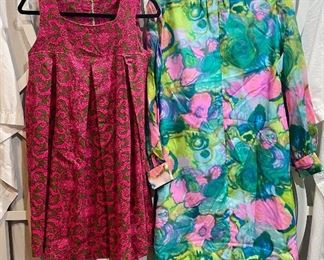 Vintage Printed Dresses 