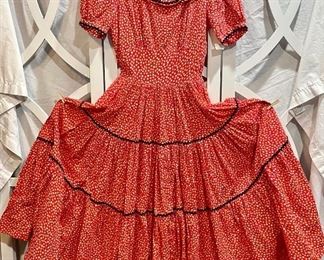 Vintage Swing Dance Dress 