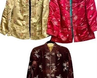 Vintage Silk Brocade Jackets 