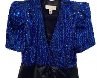 Vintage Sequined Jacket /Top 