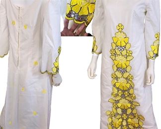 Stunning Vintage Cotton Dress 