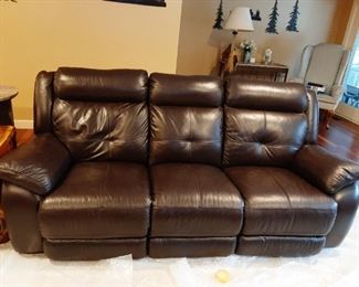 Great leather reclining sofa.  There is a matching rocking sofa.