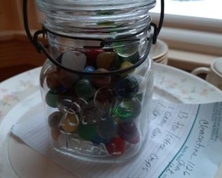 Someone found your marbles!