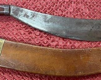 Collins Bolo Knife with Scabbard
