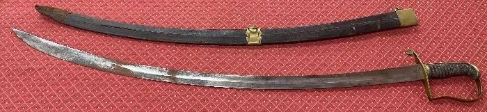 M1812 Nathan Starr U.S. Sword and Scabbard (Unmarked)