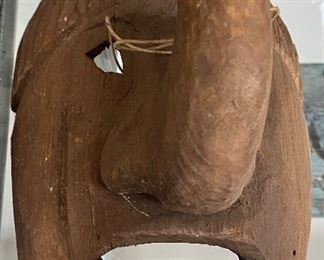 Wooden Hand Carved African Mask