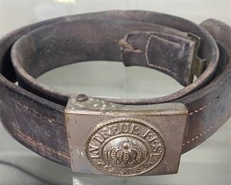 WW1 German Belt and Buckle
