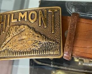 Boy Scout Philmont Ranch Buckle and Belt