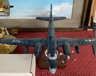 Military Aircraft Desk Model