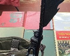 Old Metal Oriental Themed Lamp