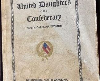 1932 United Daughters of the Confederacy Annual Minutes