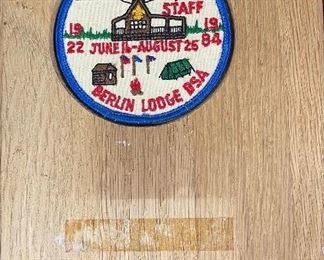 Camp Uwharrie Boy Scout Patch