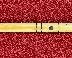 Large Inlaid Bone Oriental Cigarette Holder  