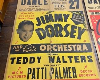 Old Jimmy Dorsey Poster (Charlotte Armory)
