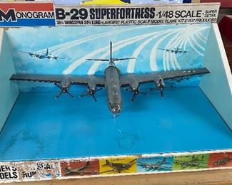 Monogram B-29 Superfortress Model Store Display