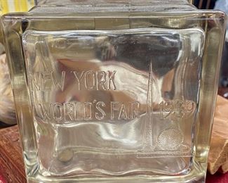 Glass Esso 1939 World's Fair Bank