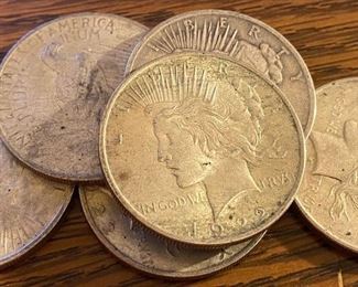 1922 Peace Dollars