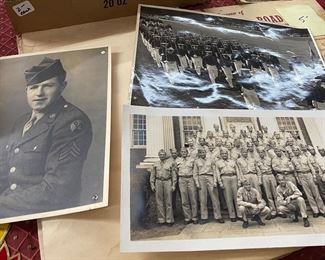 Black and White Military Photographs