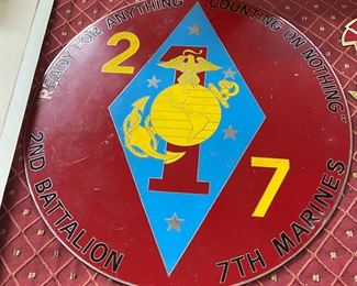 7th Marines Plaque