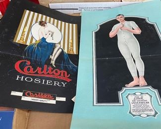 Early Hosiery and Underwear Advertising