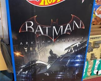 Batman Hot Wheels Arkham Knight Store Display