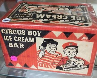 Circus Boy Ice Cream Bar Televison Toy (Mint in Box)