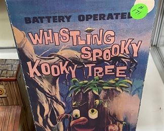 Reproduction Modern Box for Whistling Spooky Kooky Tree (Box Only)