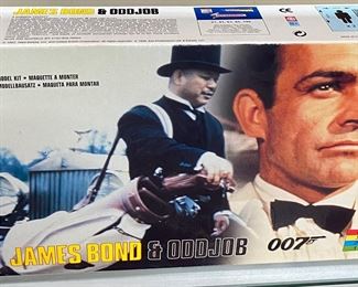 Airfix James Bond and Odd Job  Model Kit
