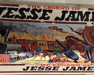 Milton Bradley The Legend of Jesse James Board Game