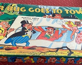 Mr. Bug Goes to Town Board Game