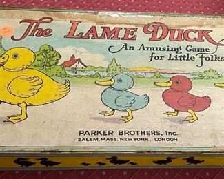 Parker Brothers The Lame Duck Game