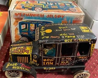 Marx Mechanical Jalopy with Modern Box
