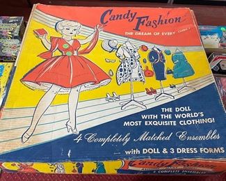 Candy Fashion Doll and Dress Form Set