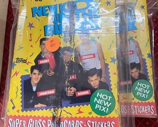 New Kids on the Block Wax Boxes